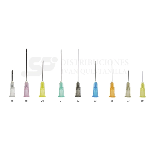 Aguja Hipodermica Caja X100