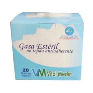 Gasa esteril no tejida Caja X20 sobres